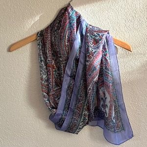 Paisley Pattern Scarf